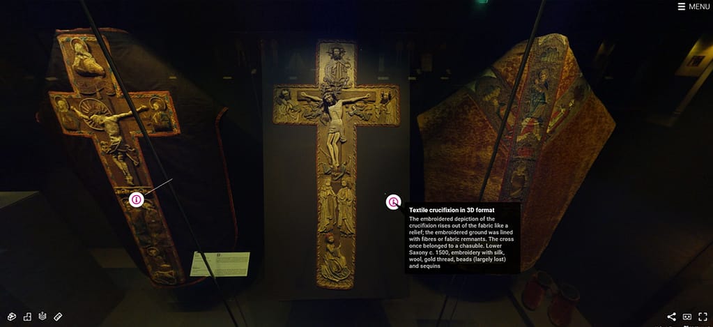 Halberstadt - a screenshot of the digital museum's tour