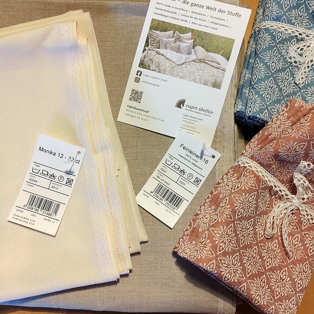 Eugen Übelhör - Embroidery fabrics