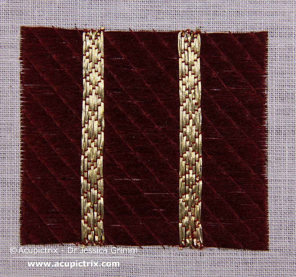 Goldwork embroidery Tutorial - Fancy Floral Blanket