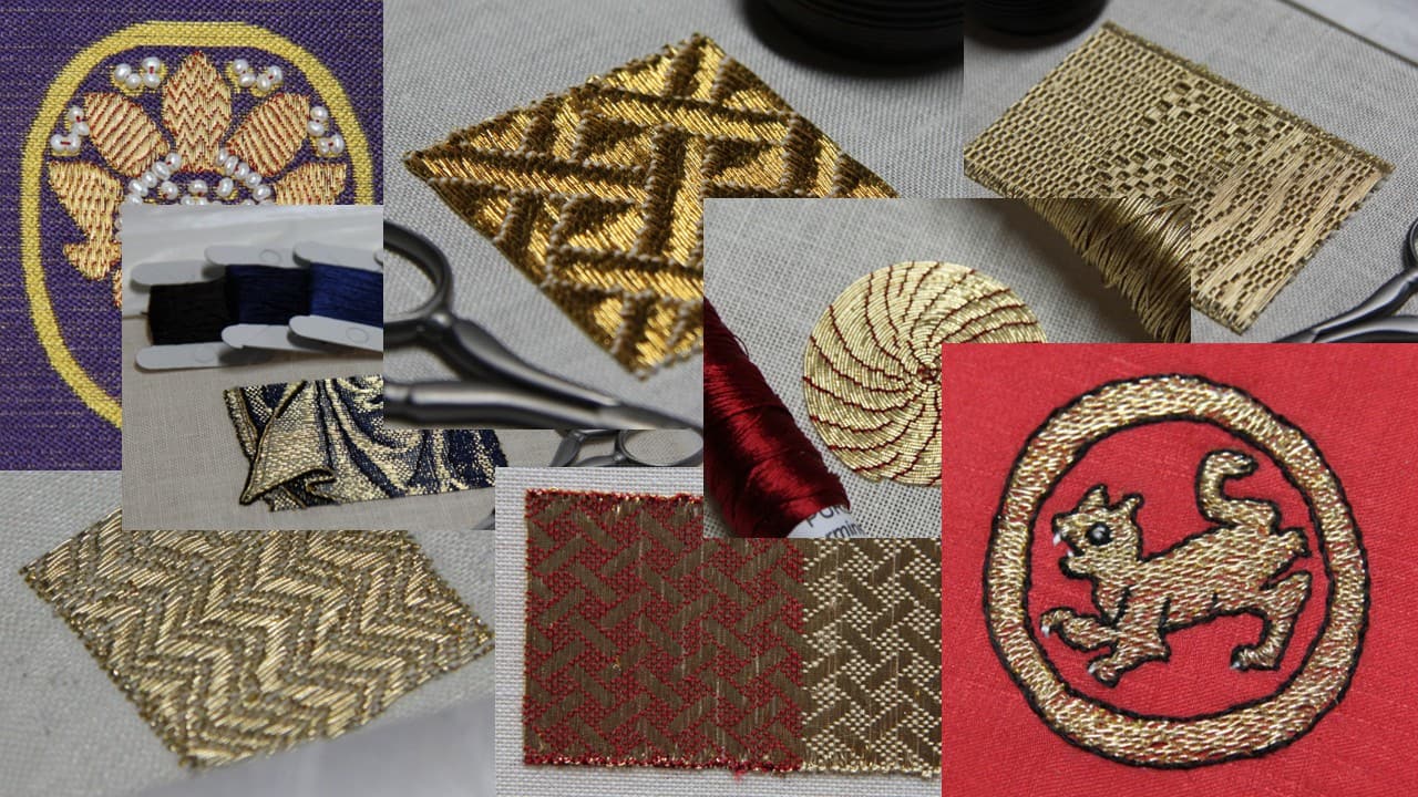 Medieval Goldwork Techniques – a journey through 500 years of embroidered history