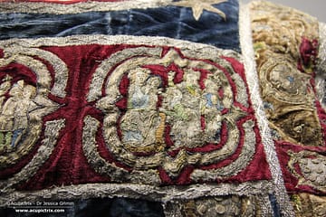 Burtscheid Abbey - dalmatic with 14th century embroidery from Cologne