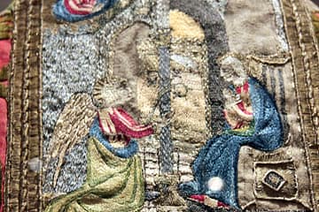 Medieval Embroidery - chasuble, Victoria & Albert Museum, 329-1908.
