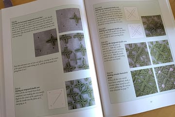 MS.8932 - the step by step instructions for one of the dimenional stitches.