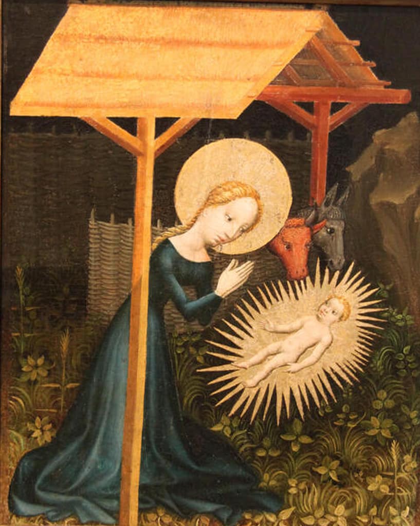 Nativity - painting of the Nativity